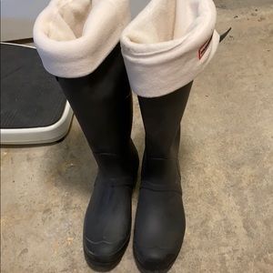 Hunter rain boots